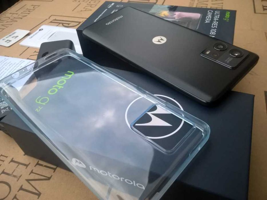 NOWA G72 8/256G 8x2.2GH 6.6"AMOLED Mld.Colors 120Hz Dual+SD 108Mp Gw2L