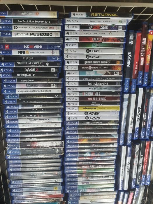 Sprzedam zamienię gry Ps4 slim Pro Ps5 OLX Różne ceny