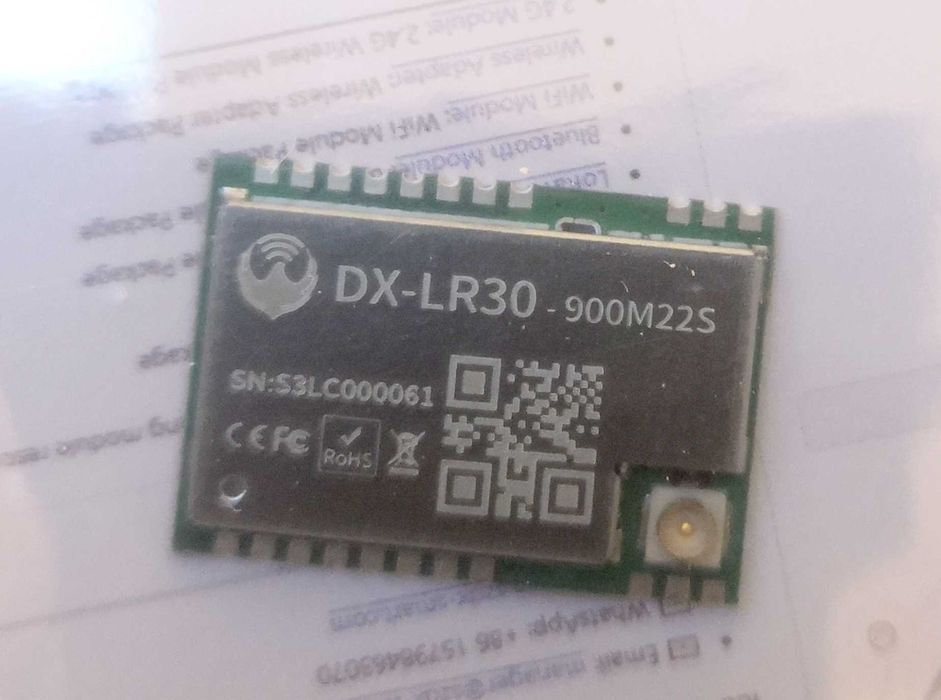 Moduł LoRa SX1262 868Mhz LR30 22dBm 8KM Meshtastic Meshcore Semtech