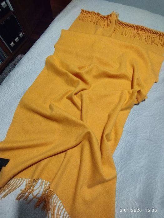 Szal wełniany duży