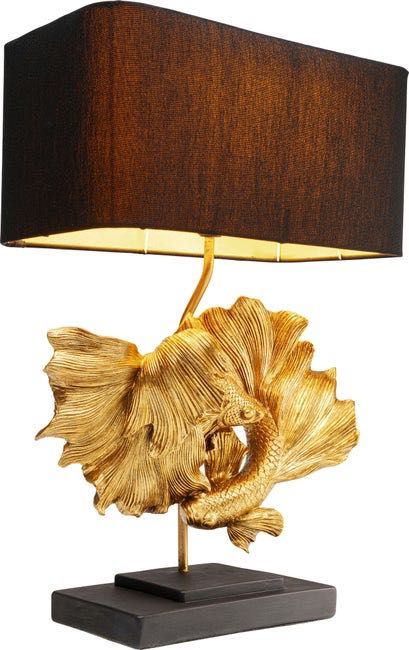 Kare Design Lampa stołowa Goldfish 53cm