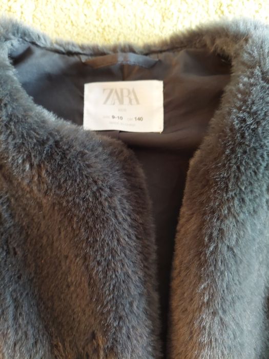 Colete de pêlo Zara