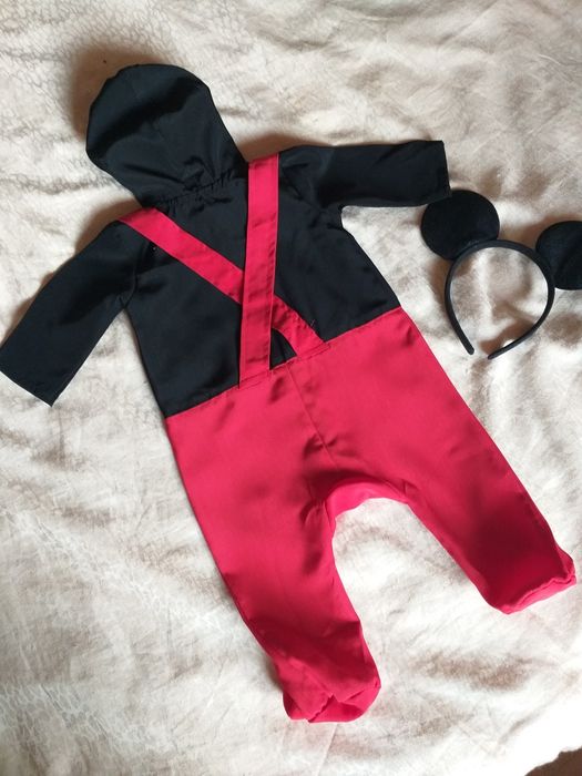 Костюм-человечек Микки Маус 4-6мес