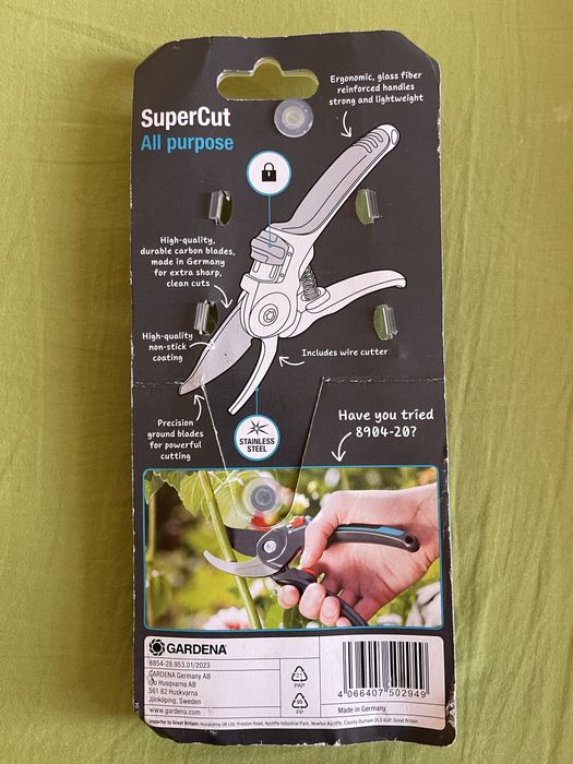 Секатор садовий Gardena 20 мм