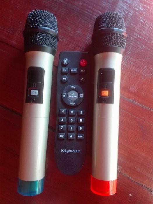 Karaoke zestaw Kruger&matz KM 1712 40 W czarny