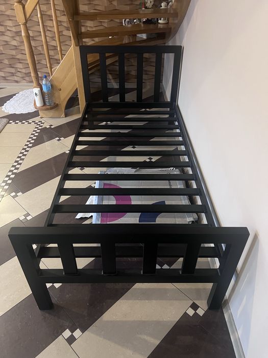 Łóżko metalowe 90x200 solidne