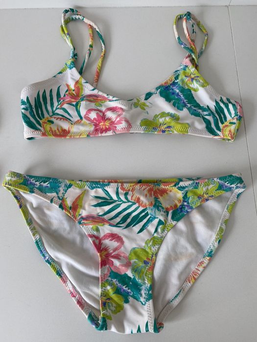 Biquíni Floral Menina Zara