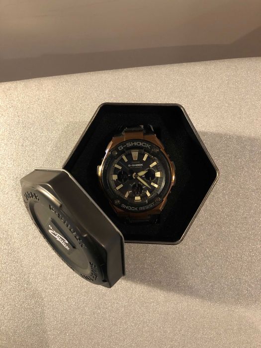 Zegarek męski Casio G-SHOCK GST-W120L-1AER Solar Waveceptor 52 mm