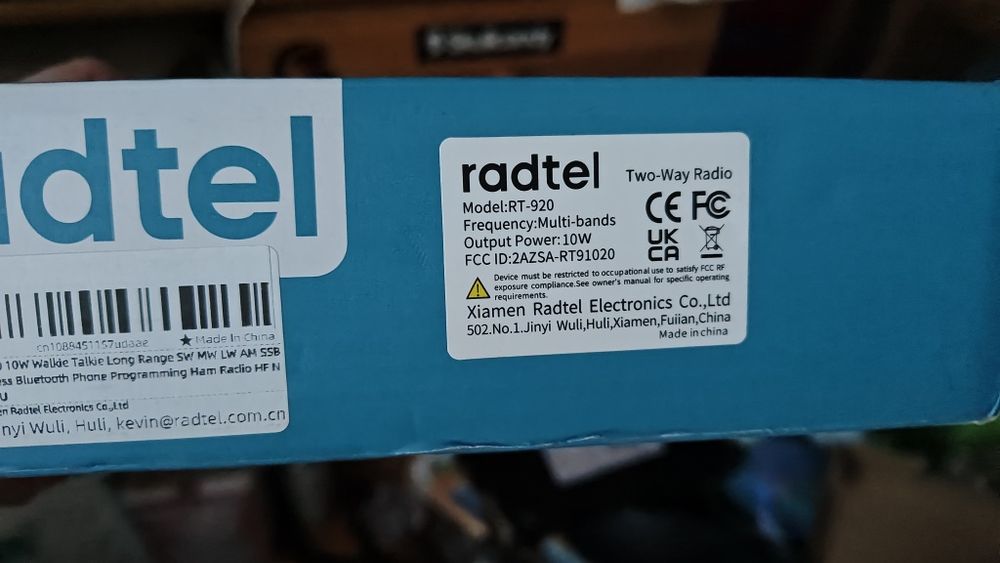 Radtel RT-920 Radiotelefon UHF VHF NOWY