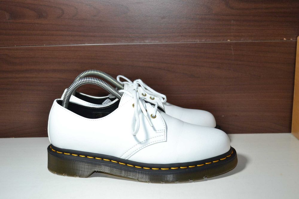 dr. martens vegan 40р туфли белые оригинал