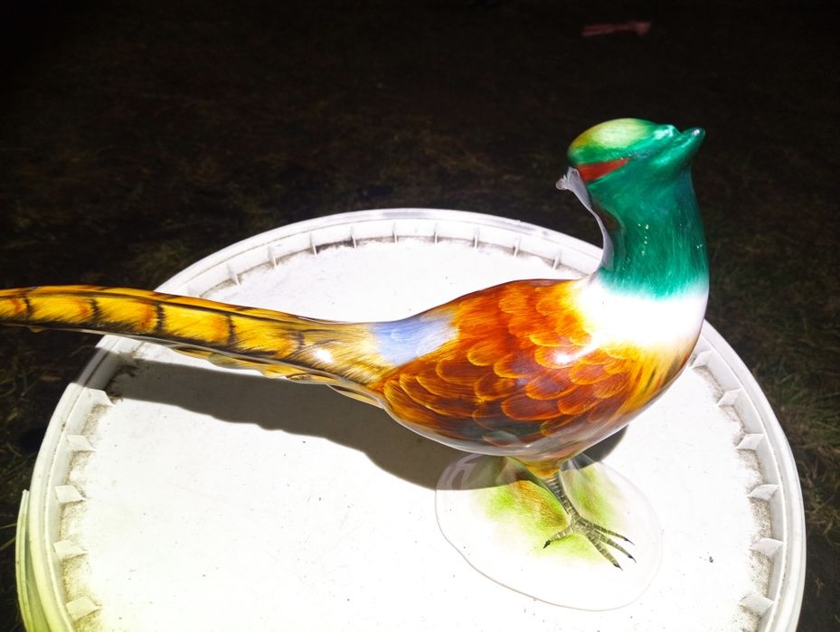 Bażant porcelana figurka Węgry