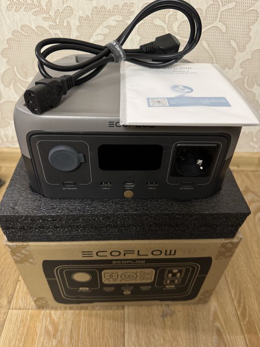 Зарядна станція EcoFlow RIVER 2 (256 Вт·ч) на гарантії в Україні!