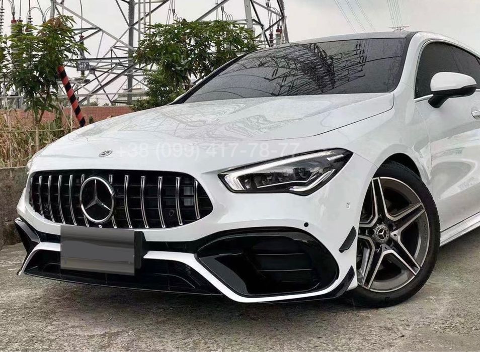 Обвес CLA45 CLA 45 AMG Mercedes W118 C118 Бампер Решетка Диффузор