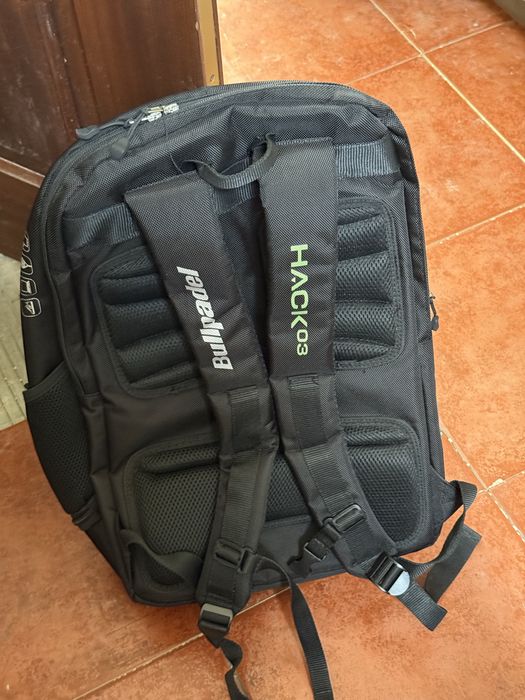Mochila de Padel Bullpadel Hack 03 - Preto/Caqui