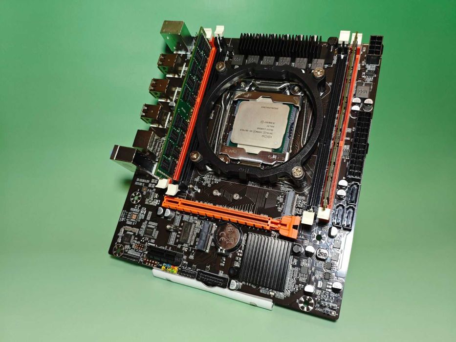 Комплект Soyo X99 D3 2011-3 + Intel Xeon E5-2673 v3 2.4-3.1 GHz (12 ядер/24 потоки, 105W) + 16GB (2x8GB) DDR3 1866(1333) Samsung ECC Reg