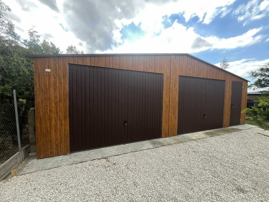 Garaż blaszany 9x6 Profil