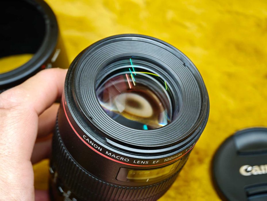 ‼️СТАН НОВОГО‼️ МАКРО-об'єктив Canon EF 100mm f2.8 L IS USM Macro
