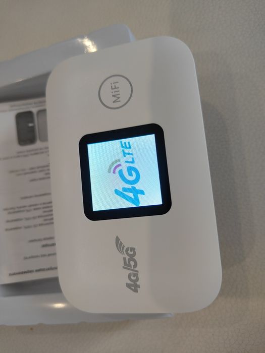 Router hotspot 4G/5G portátil com slot cartão SIM