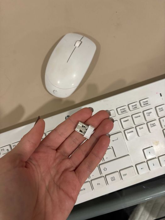 HP Conjunto Teclado e Rato sem Fios 230, Branco