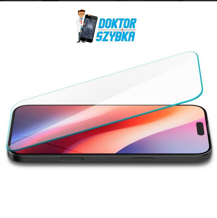 Spigen szkło hartowane Slim do iPhone 16 PRO Łatwy montaż