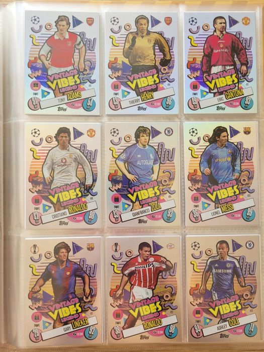 Lote de Cartas Match Attax Champions League