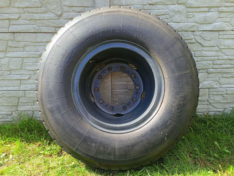 opony z felgą 11,00x20 star jelcz przyczepa d47 praga