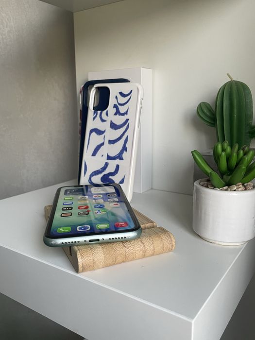 iPhone 11 Miętowy - Zestaw!