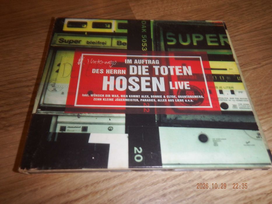 DIE TOTEN HOSEN - Live    digipack