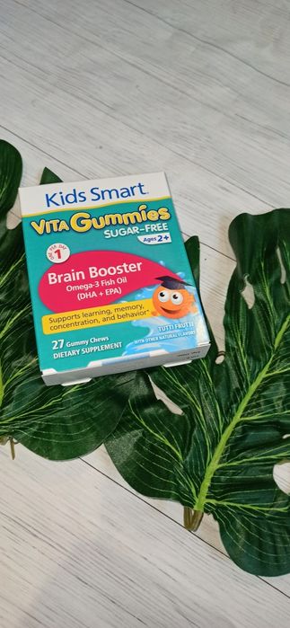 Vita Gummies  Brain Booster Omega 3 омега 3 для діток рибки