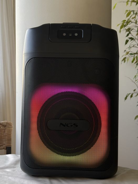 Coluna alta potencia NGS WILDCLUB c/ garantia