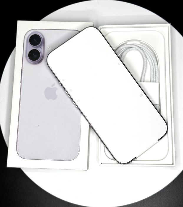 Apple iphone 17 256gb open box lavender bateria 100% 0 cykli