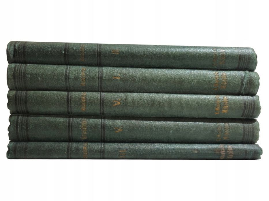 5x Dzieła Mickiewicz Kondratowicz Krasiński Twarda Antyki 1921r.