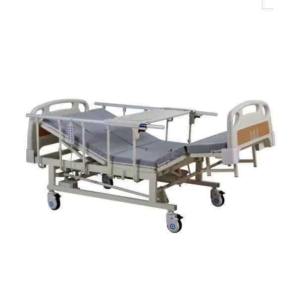 Łóżko Elektryczne 7-Funkcyjne do opieki i pielęgnacji obracane na boki