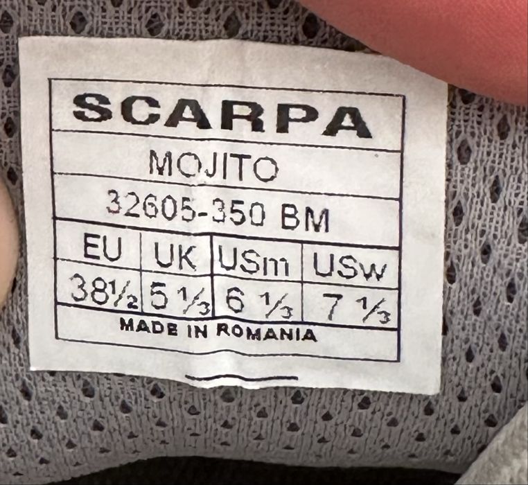 Кросівки Scarpa Mojito