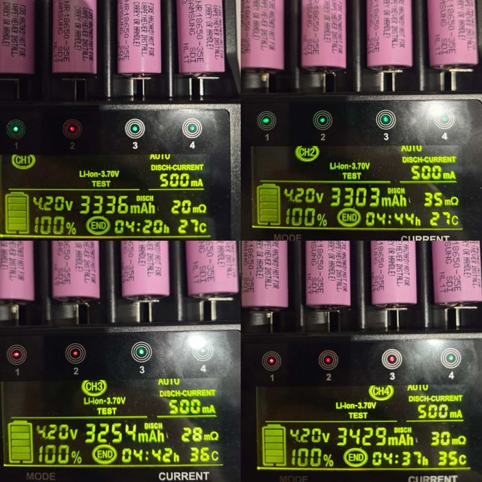 Продам акумулятори Samsung 35E 3400mAh 8A