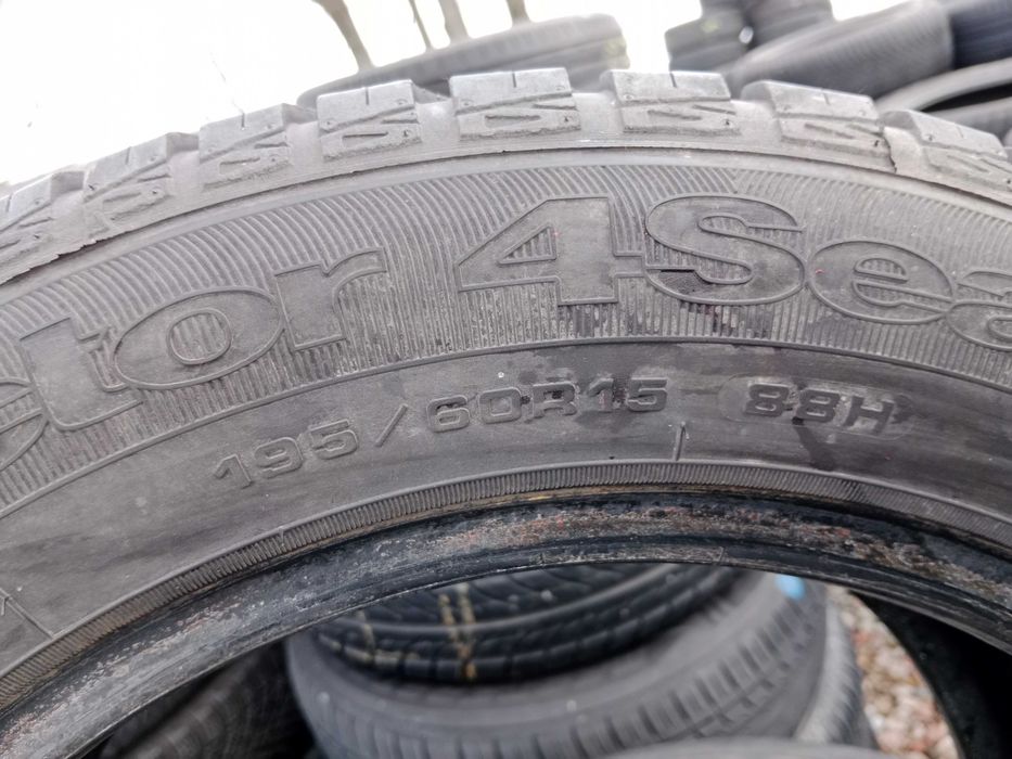 Opona używana 195/60R15 Goodyear Vector 4Seasons 1szt.