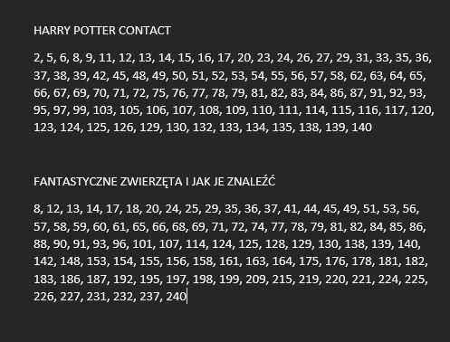 Naklejki i karty PANINI Harry Potter