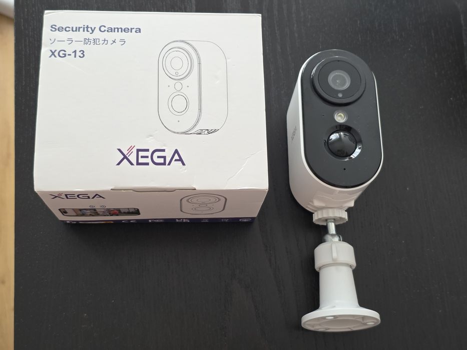 Câmara de vigilância 4G - Bateria interna - Xega XG-13