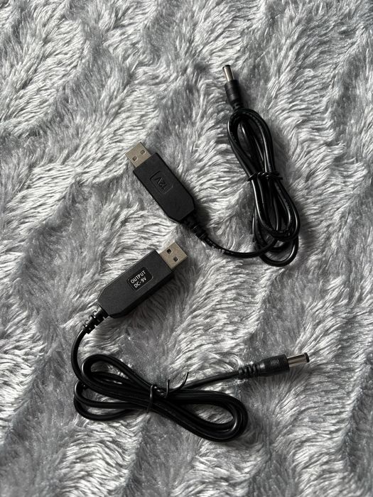 Кабель адптер usb для роутера 9-12V