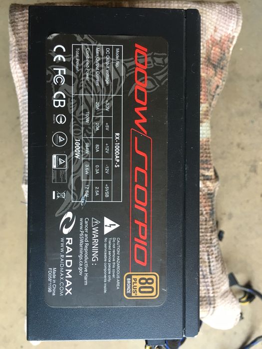 Блок питания пк 1000 Вт