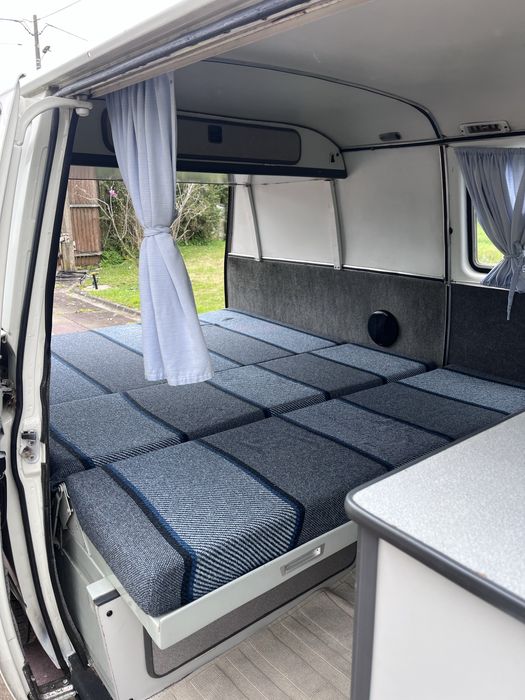 Banco cama VW Transporter T3