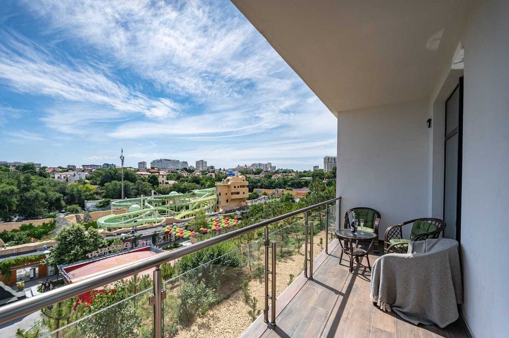 Аренда апартаментов посуточно/помесячно Аркадия вид на море/1014