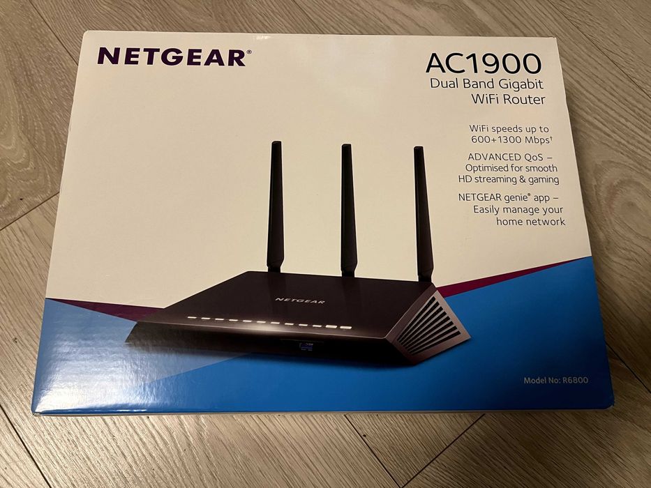 Router Wifi Netgear R6800 AC1900 szybki, gamingowy USB 3.0,  2,4/5ghz