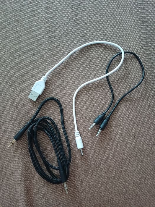 Аудіо-кабель, переходніки, кабель 90 грн за все