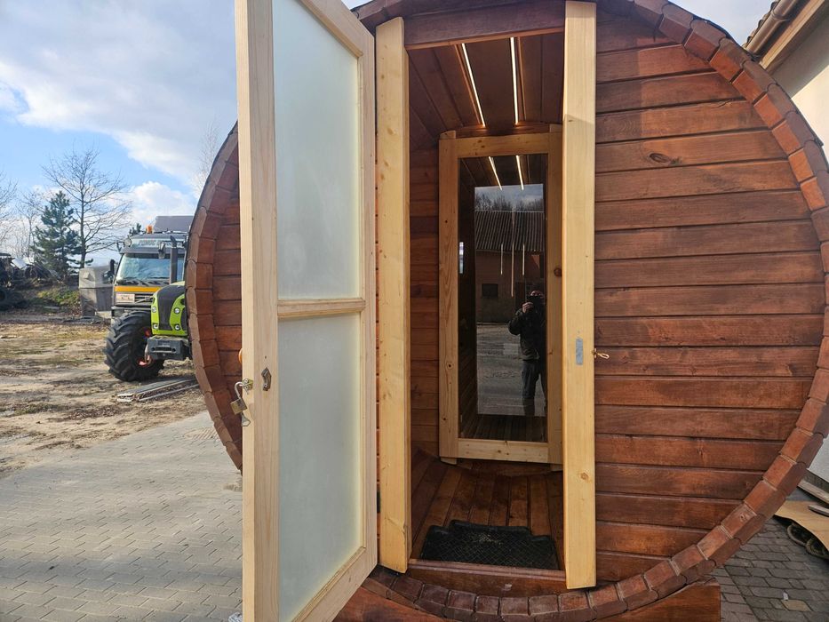 Sauna 6 os. 4mx2,1m