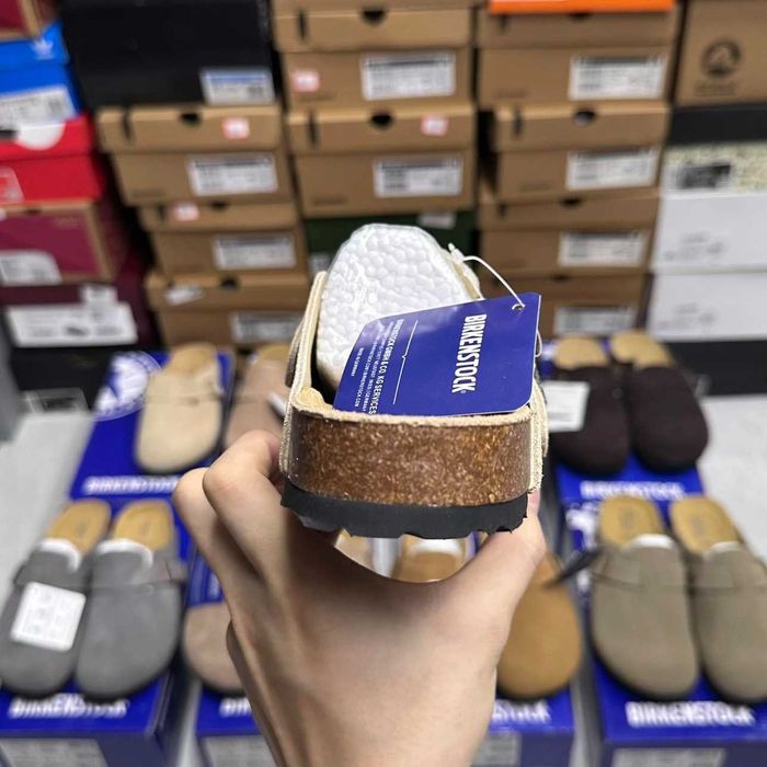 Birkenstock Boston beżowe 41