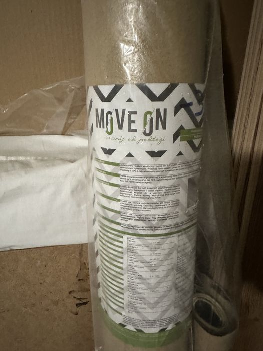 Podkład pod panele podłogowe move on 7m2 plus tasma