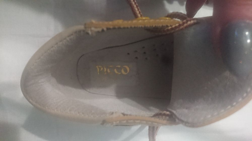 Buty niemowlęce dziecięce chłopięce 20 skórzane Picco