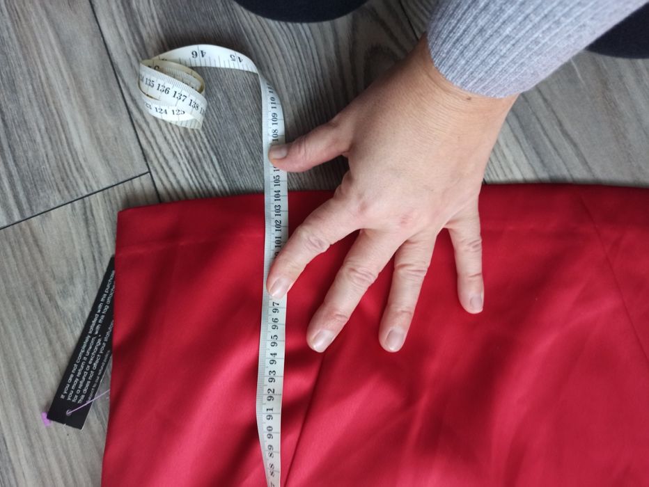 Debenhams Julien by Macdonald  nowa czerwono/malinowa Sylwester piękna