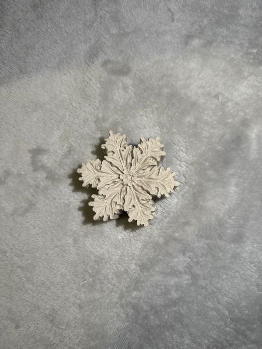 Peças de gesso de natal